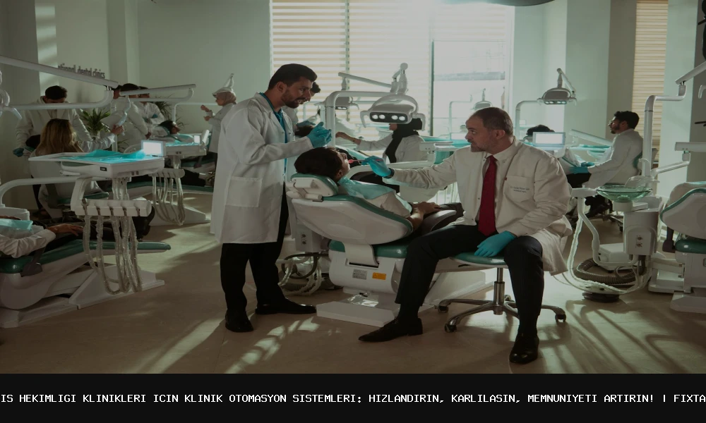 Diş Hekimliği Kliniklerinde Klinik Otomasyon Sistemleri: Hızlandırın, Karlılaşın, Memnuniyeti Artırın!