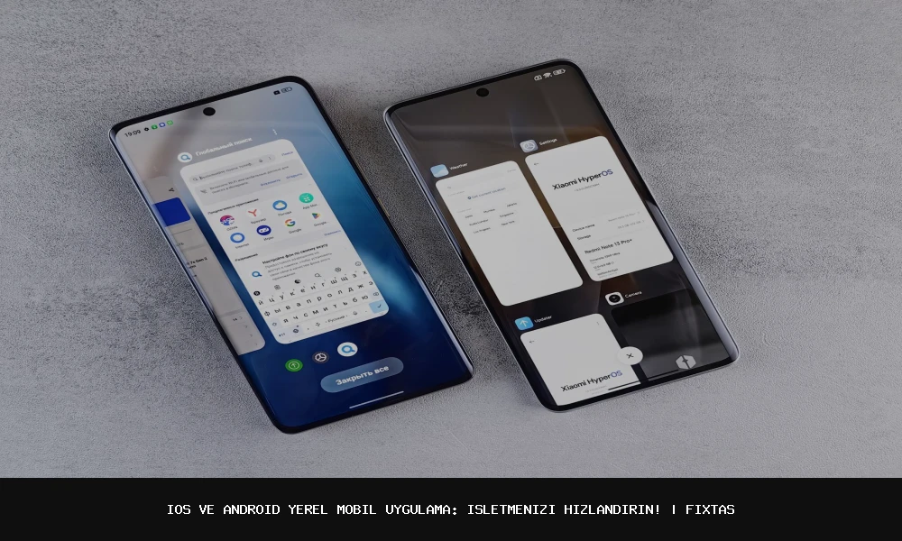 iOS ve Android Yerel Mobil Uygulama: İşletmenizi Hızlandırın!