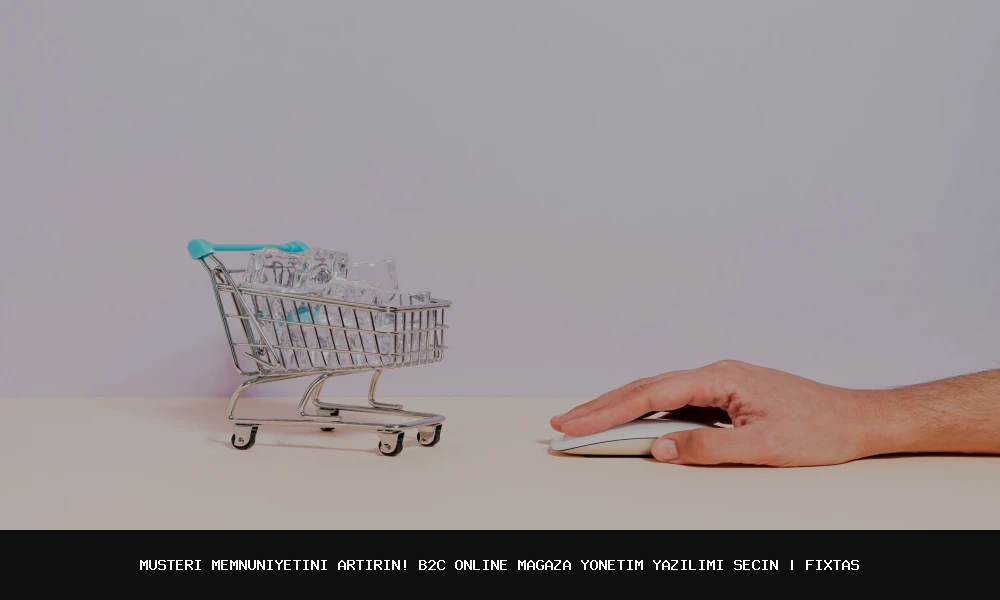 Müşteri Memnuniyetini Artırın! B2C Online Mağaza Yönetim Yazılımı Seçin