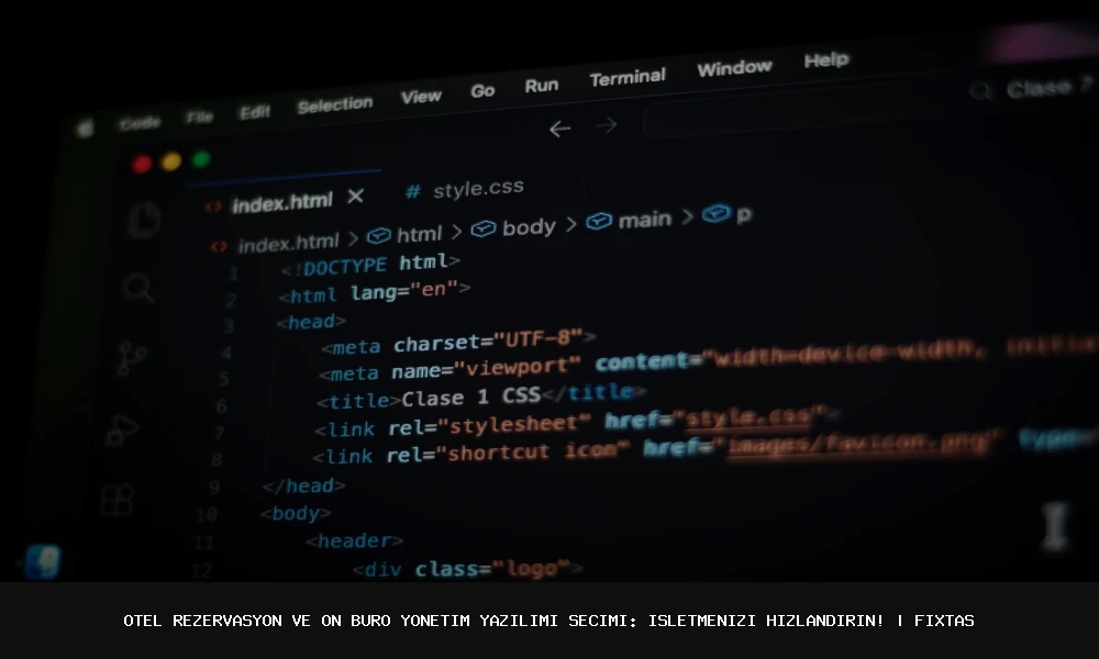 Otel Rezervasyon ve Ön Büro Yönetim Yazılımı Seçimi: İşletmenizi Hızlandırın!