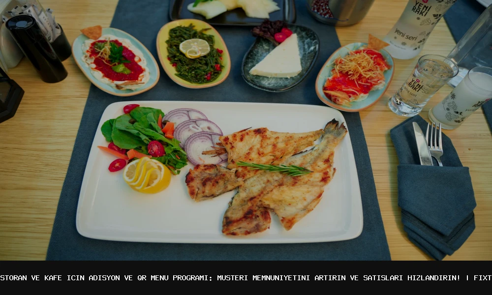 Restoran ve Kafe için Adisyon ve QR Menü Programı: Müşteri Memnuniyetini Artırın ve Satışları Hızlandırın!